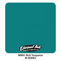 Фарба для татуювальних робіт Eternal ink M Series. Rich Turquoise 1/2 oz