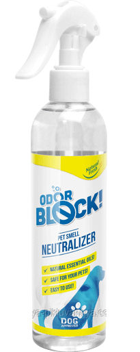 Елікс ODOR BLOCK & fresh 300 мл DOG (нейтралізатор — спрей ПЕС)