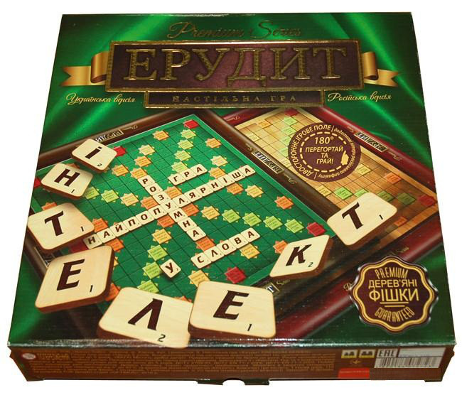 Настільна гра Danko Toys Ерудит Premium, фото 1