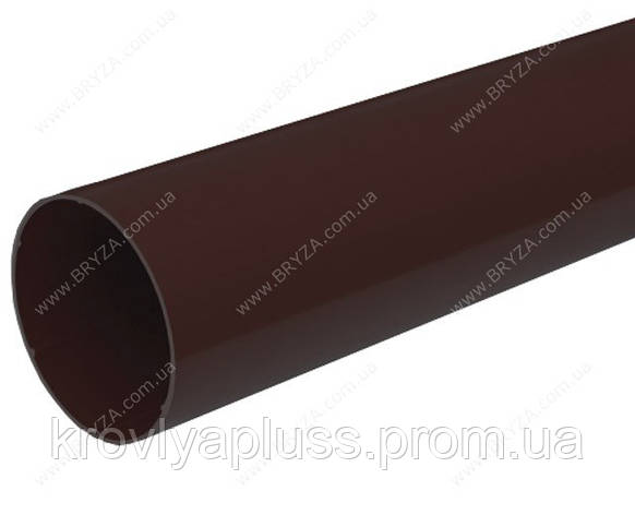 Водостічна сисиема BRYZA 125 Труба 90 коричневий, фото 2