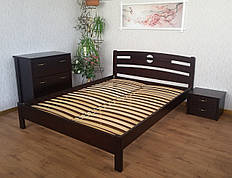 Дерев'яна полуторне ліжко для спальні від виробника "Сакура"