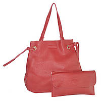 Женская сумка мешок 01538487728532red красная