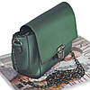Жіночий каркасний клатч 01546298387967green зелений, фото 2