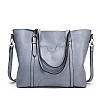 Жіноча сумка з кишенею 01550476632328black чорна, фото 7