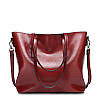 Жіноча сумка з пряжкою на ручці 01541578609997red червона, фото 4