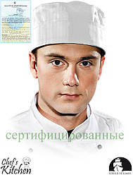 Короткий кухарський ковпак з серії Chef's Kitchen LH-SKULLER W