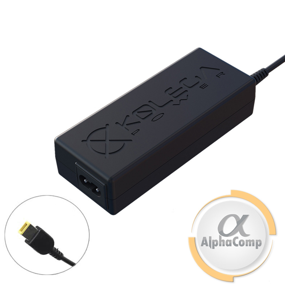 Блок живлення ноутбука Lenovo only (20v•4.5a•90w• Square tip with pin) KP