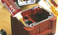 Loctite 574. Уплотнитель-прокладка для металлических фланцев. Для зазоров соединений до 0.5 мм. Быстрое отверж
