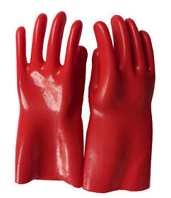 Рукавички діелектричні безшовні латексні, клас - 0 - R, C до 1000 В (5 кВ)