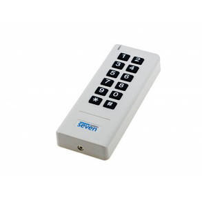 Бездротова клавіатура з вбудованим зчитувачем SEVEN LOCK SK-7712w, фото 4
