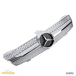 Решітка радіатора Mercedes CLS W219 (05-07) стиль AMG (хром)