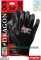Перчатки защитные изготовленные из трикотажа и покрытые резиной DRAGON BB
