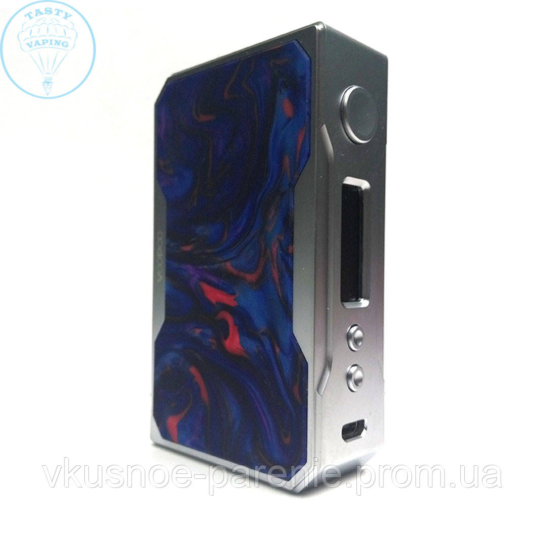 Бокс мод VOOPOO DRAG 157W Сталь/Фіолетовий (оригінал)