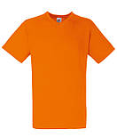 Футболка чоловіча з V-подібним вирізом M, 44 Жовтогарячий, фото 5