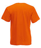 Футболка чоловіча з V-подібним вирізом M, 44 Жовтогарячий, фото 6