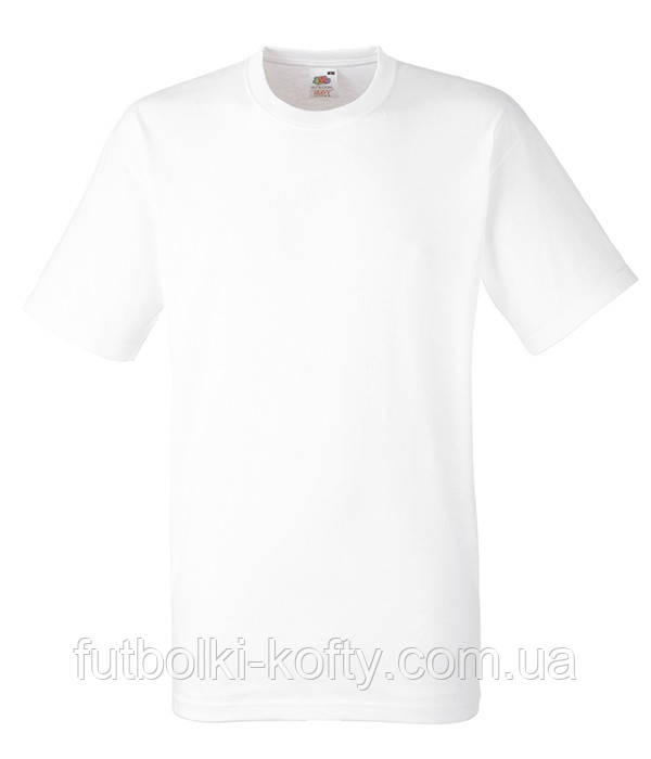 Чоловіча футболка щільна 3XL, 30 Білий, фото 1