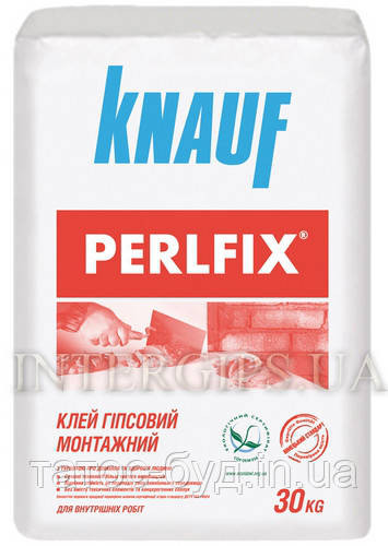 Клей для гіпсокартону Perlfix Knauf Харків, 30 кг