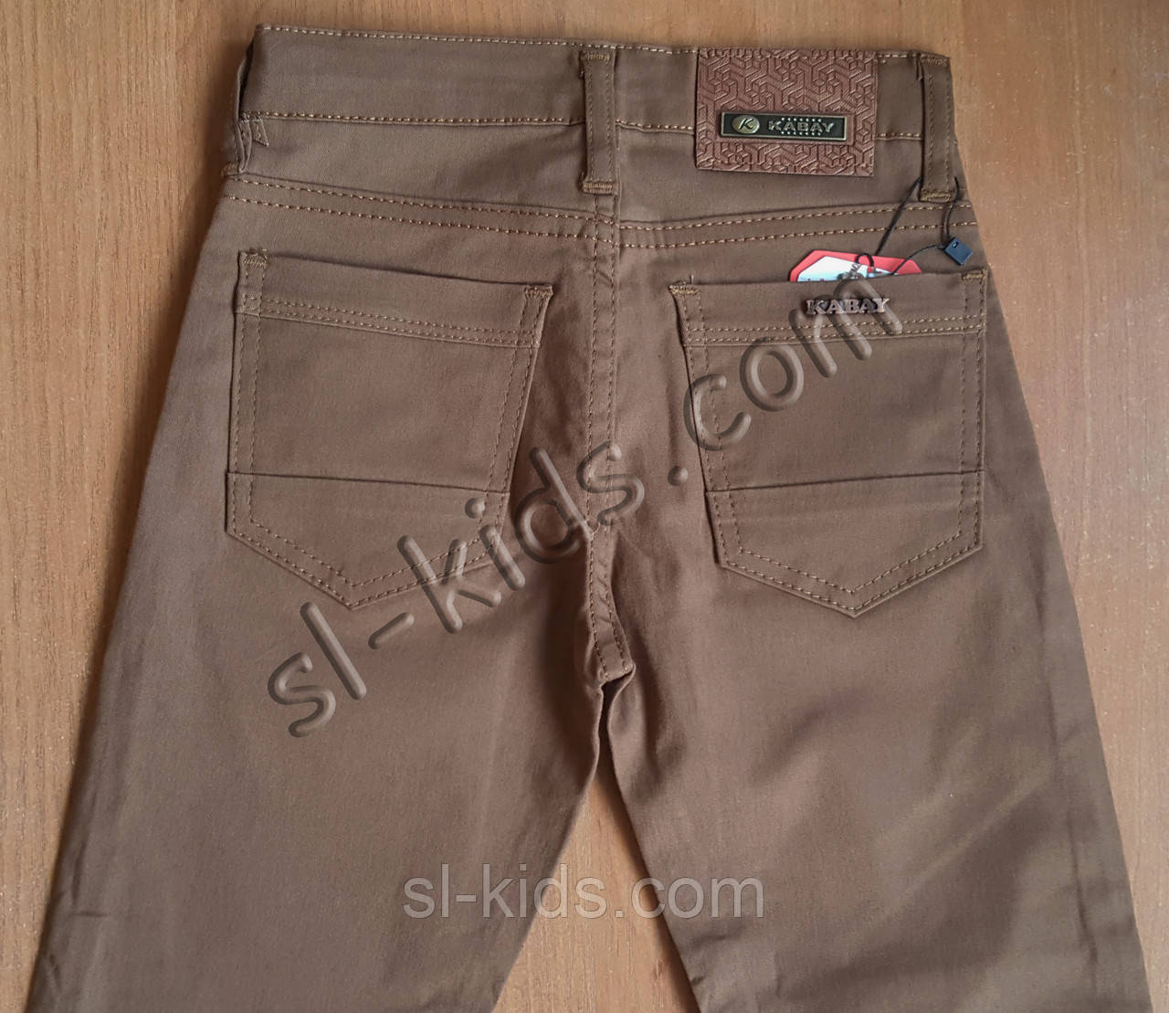 Штаны,джинсы для мальчика 6-10 лет(коричневые) опт пр.Турци - фото 2 - id-p633518770