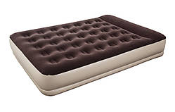 67574 BW Надувний матрац " Комфі Single 203х152х38см з вбудованим насосом на батарейках