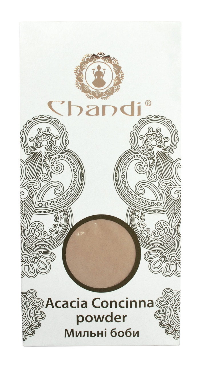 Порошок Мильних бобів (Acacia Concinna powder) Chandi, 100г