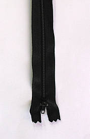 Блискавка плательні Тип3 Чорна 50см спіральна нераз'емна