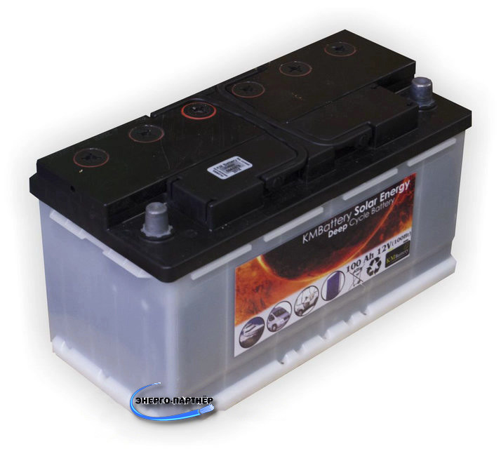 Акумуляторна батарея - 200 Ач, 12В свинцево-кислотний KMBattery KMB 12V 200 Ah