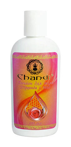 Індійський лосьйон для тіла "Троянда і Мед" Chandi, 100мл, фото 2