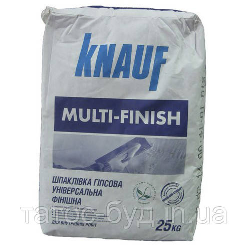 Шпаклівка Мультифініш Knauf, 25 кг