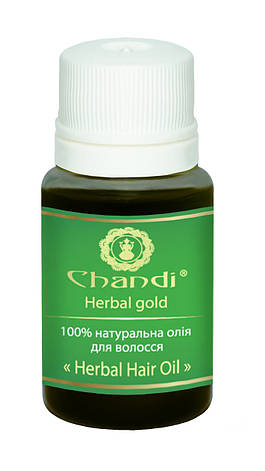 Натуральна олія для волосся 'Трав’яна' Chandi, 10мл, фото 2