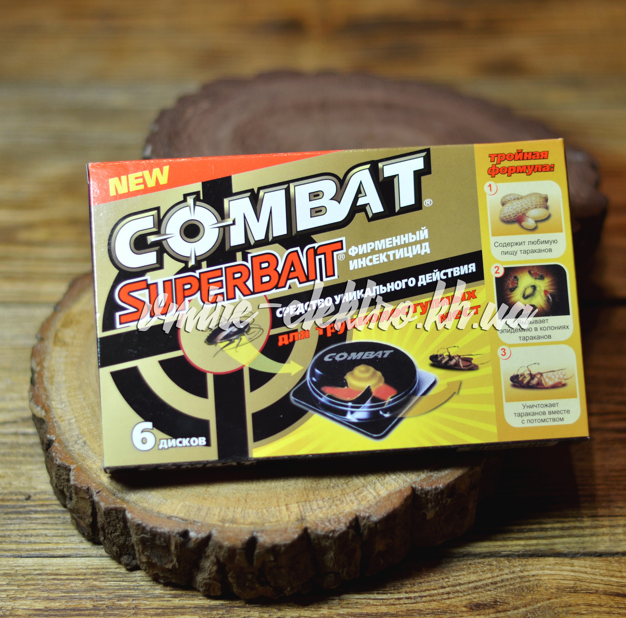 Пастки для тарганів Combat SuperBait 6 шт