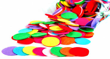 Конфетті кружечки