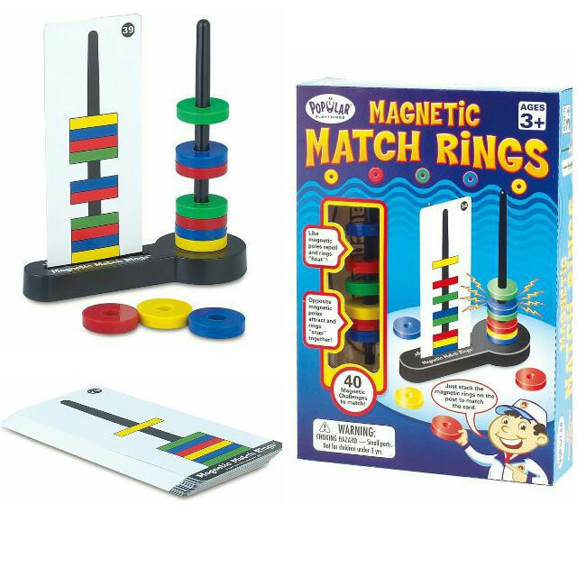 Гра "Магнітні кільця" Popular Playthings