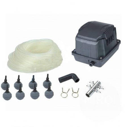 Aquaking AK2-40 Set компресор, аератор для ставка, септика, водойма, фото 1
