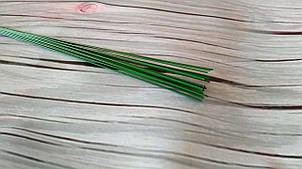 Дріт без обмотки зелений, 0,8