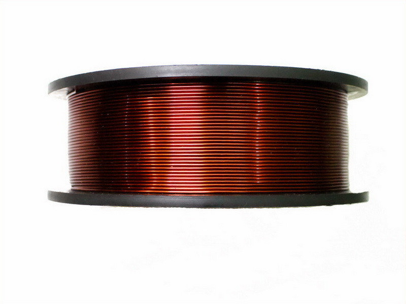 Обмотувальний емальпровід алюмінієвий діаметром 1,0 мм, вагою 0,25 кг