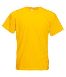 Чоловіча футболка Преміум 2XL, 34 Сонячний Жовтий