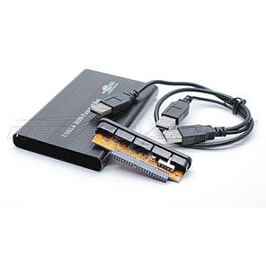 Внешний карман для HDD 2.5" IDE USB 2.0,серебро, фото 2
