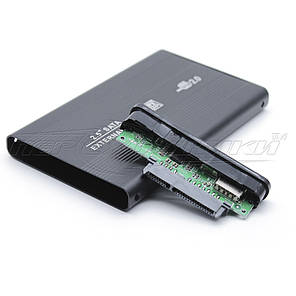 Зовнішня кишеня для HDD 2.5" SATA USB 2.0, фото 2