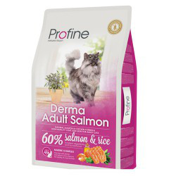Корм Profine Cat Derma Adult Salmon (лосось), 2 кг