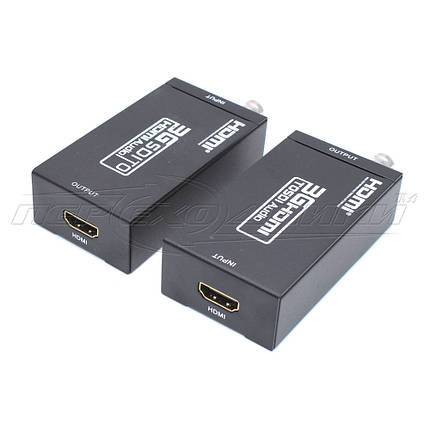 Активний подовжувач HDMI to SDI по коаксіальному кабелю до 100 м, фото 2