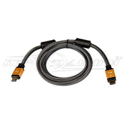 Кабель HDMI v2.0 High Speed, з феритами в обплетенні, 1.5 м , фото 3
