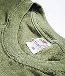 Реглан великий светр батал 3XL-5XL Classic raglan sweat Fruit of the Loom, фото 4