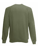 Реглан великий светр батал 3XL-5XL Classic raglan sweat Fruit of the Loom, фото 3