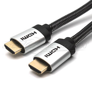Кабель HDMI v2.0 High Speed , в обплетенні, 3 м, фото 2
