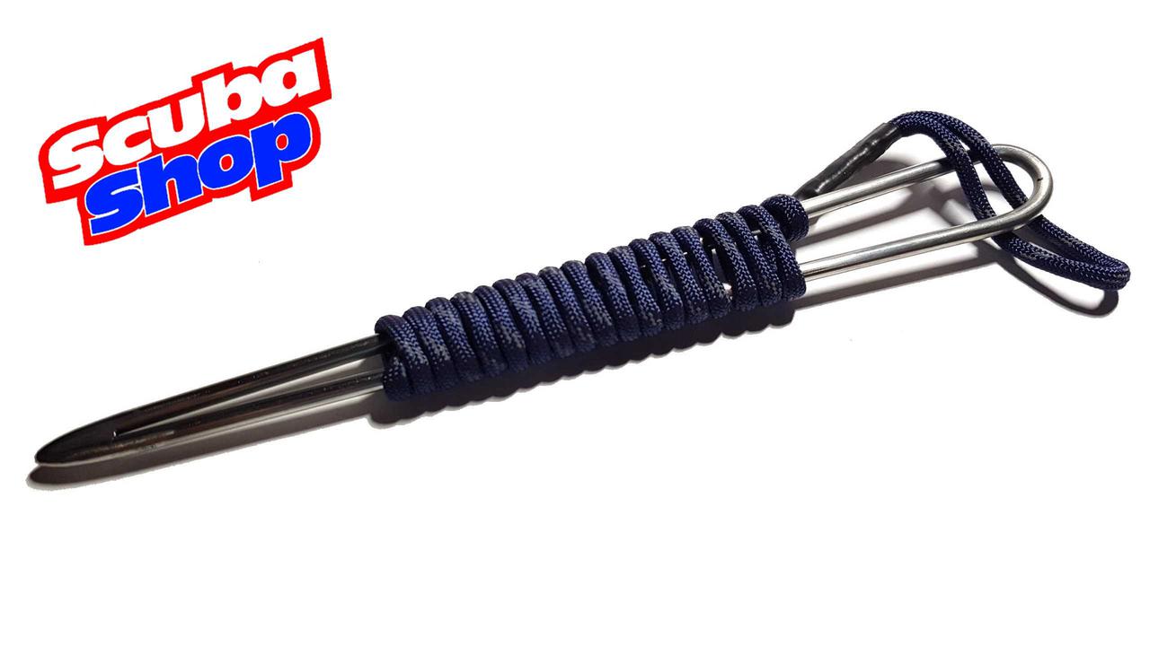 Кукан Verus голка 20 см з тросом світловідбиваючий паракорд, фото 1