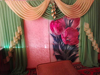 Ламбрекен со шторами г. Чернигов 1