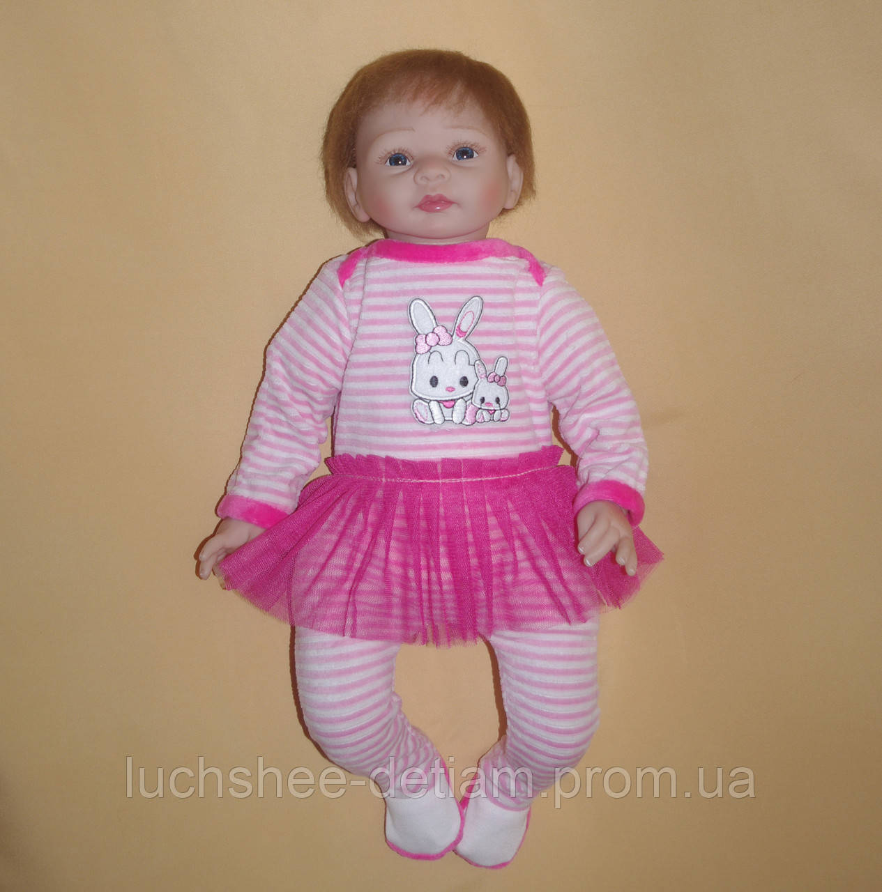 Кукла реборн 55 см девочка Есения - фото 5 - id-p653625216