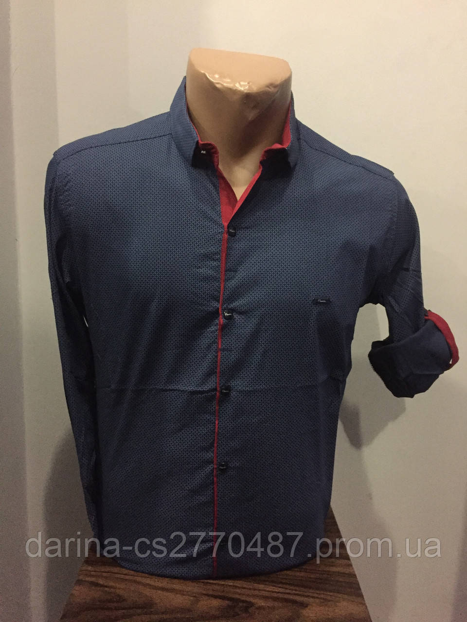 Сорочка чоловіча на кнопках S,XL