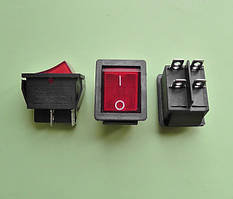 Кнопкові вимикачі, перемикачі клавішні з фіксацією і без