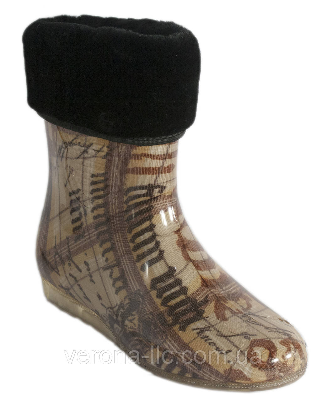 Сапоги резиновые женские силиконовые с мехом - купить по лучшей цене в ...